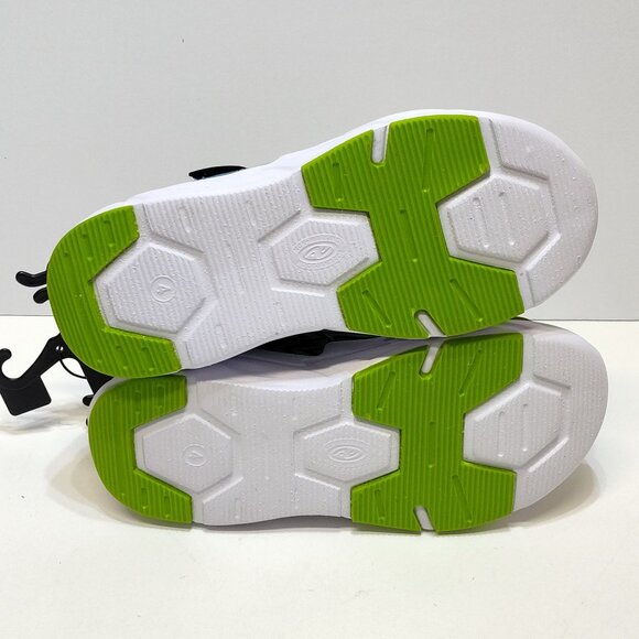 Athletic Works Light-Up Sneaker Boy 4 Bungee Laces Hook Loop Strap On/Off Switch - Picture 9 of 15